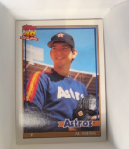 1991 Topps #149 Al Osuna — front