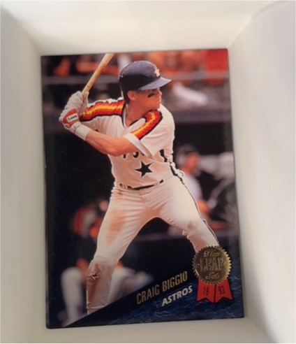1993 Leaf #223 Craig Biggio — front
