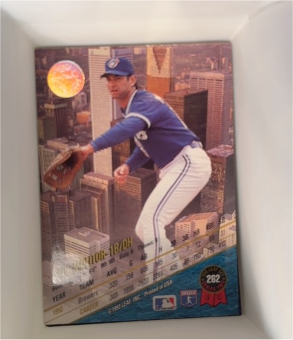 1993 Leaf #262 Duane Ward — front