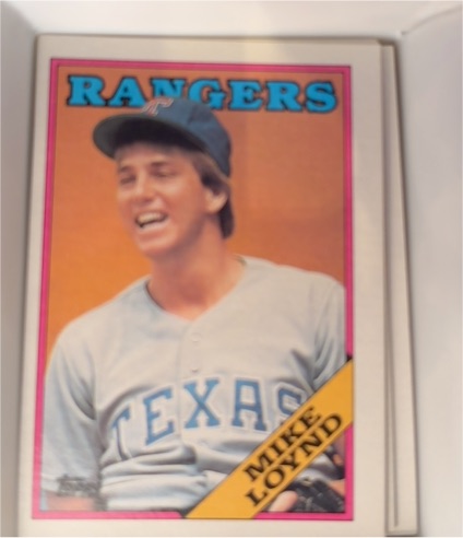 1988 Topps #319 Mike Loynd — front