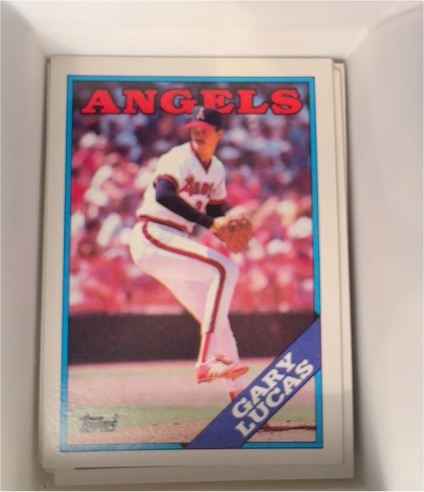 1988 Topps #524 Gary Lucas — front
