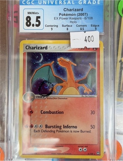 2007 Pokémon EX Power Keepers #6 Charizard — front