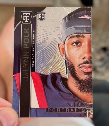 2024 Panini Totally Certified #25 Ja'Lynn Polk Portraits Rookie Card — front