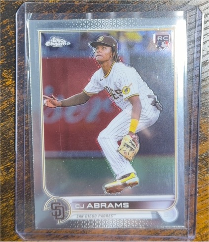 2022 Topps Chrome Update #USC3 CJ Abrams — front