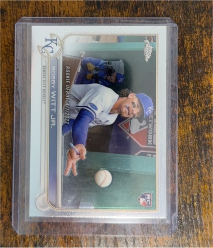 2022 Topps Update #US187 Bobby Witt Jr. — front