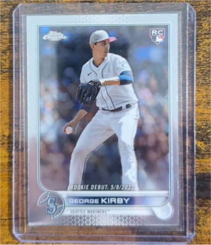 2022 Topps Chrome Update #USC101 George Kirby — front