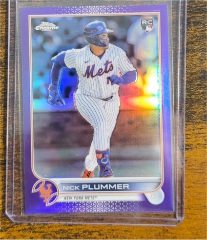 2022 Topps Chrome Update #USC39 Nick Plummer — front