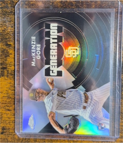2022 Topps Chrome Generation Now #GNC-11 MacKenzie Gore — front