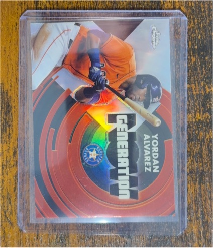 2022 Topps Chrome Update #GNC-16 Yordan Alvarez Generation Now — front