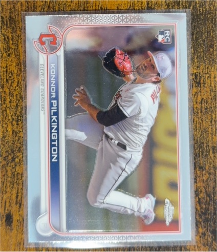 2022 Topps Chrome Update #USC171 Konnor Pilkington — front