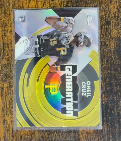 2022 Topps Chrome Update #GNC-13 Oneil Cruz Generation Now Chrome — front