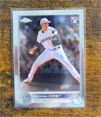 2022 Topps Chrome Update Series #USC138 George Kirby — front