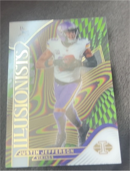 2024 Panini Illusions #18 Justin Jefferson — front