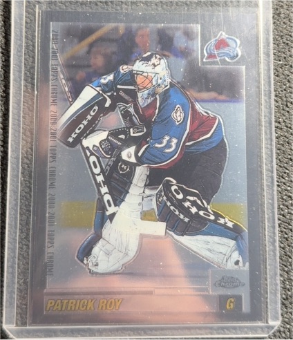 2000-01 Topps Chrome #2 Patrick Roy — front