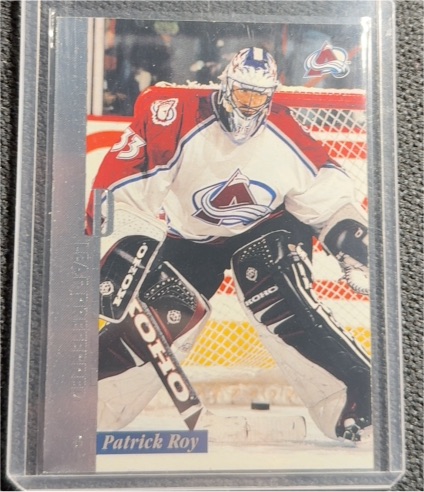 1996-97 Leaf Preferred #1 Patrick Roy — front