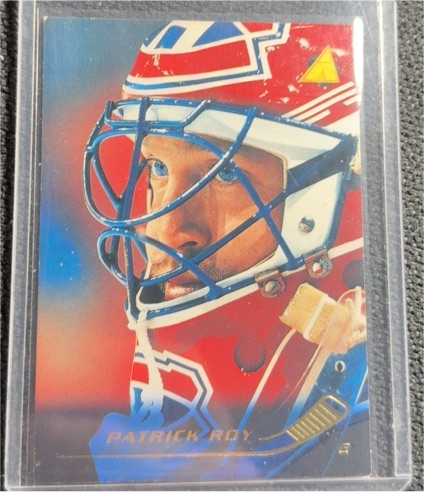 1995-96 Pinnacle #169 Patrick Roy — front
