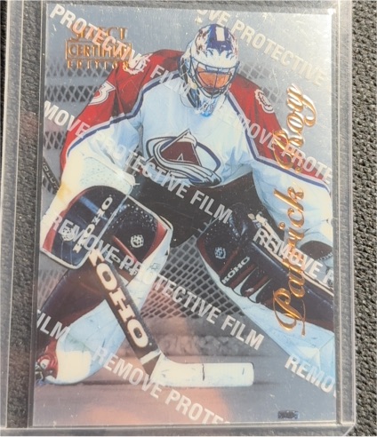 1996-97 Pinnacle Select Certified #81 Patrick Roy Colorado Avalanche — front