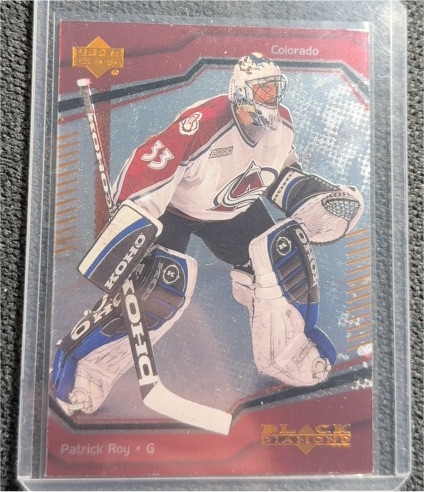 2000-01 Upper Deck Black Diamond #14 Patrick Roy — front