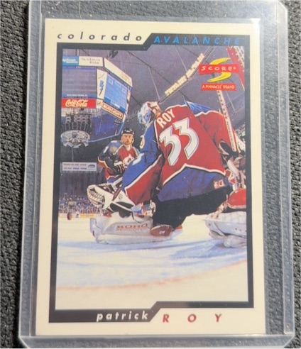 1996-97 Score #1 Patrick Roy — front