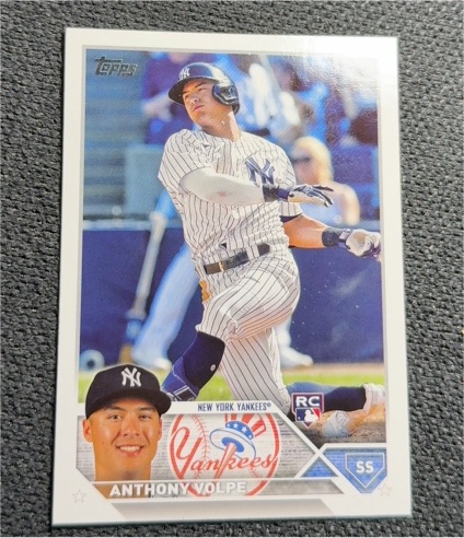 2023 Topps Series 2 #460 Anthony Volpe — front