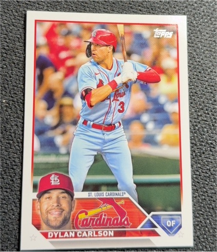 2023 Topps Series 1 #16 Dylan Carlson — front