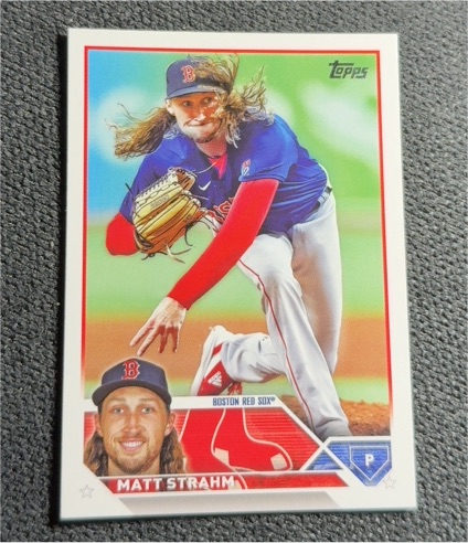 2023 Topps Series 1 #283 Matt Strahm — front