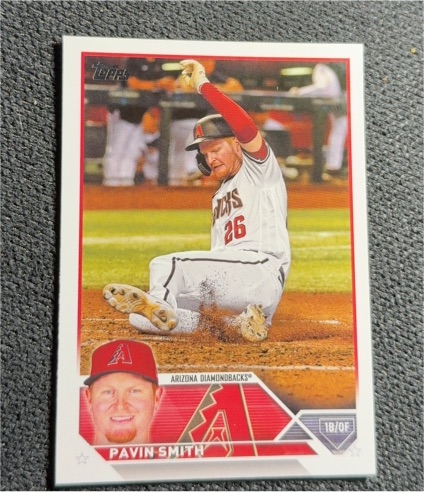 2023 Topps Series 1 #312 Pavin Smith — front