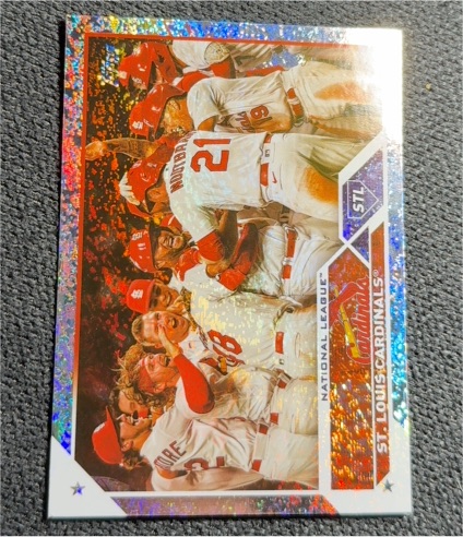 2023 Topps #234 St. Louis Cardinals Team — front