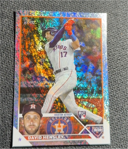 2023 Topps Series 2 #649 David Hensley — front