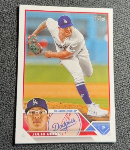 2023 Topps Series 1 #280 Julio Urias — front