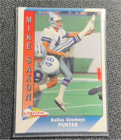1991 Pacific #105 Mike Saxon — front