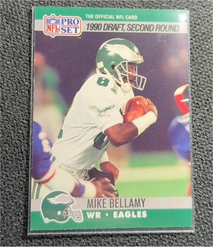 1990 Pro Set #719 Mike Bellamy — front
