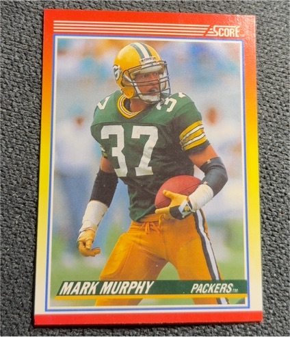1990 Score #241 Mark Murphy — front
