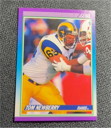 1990 Score #192 Tom Newberry — front