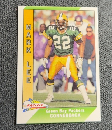 1991 Pacific Football #159 Mark Lee — front