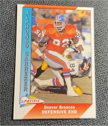1991 Pacific #114 Alphonso Carreker — front