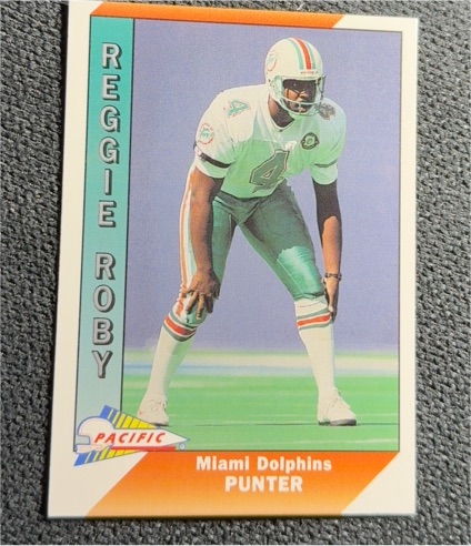 1991 Pacific #273 Reggie Roby — front
