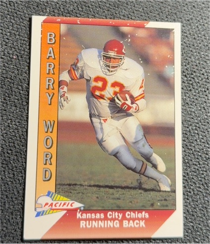 1991 Pacific #49 Barry Word — front