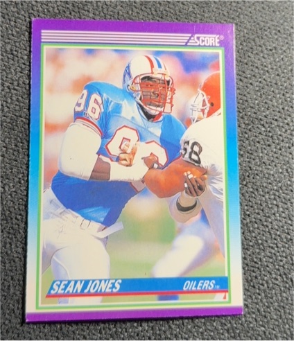 1990 Score #534 Sean Jones — front
