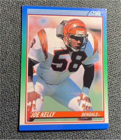1990 Score #381 Joe Kelly — front
