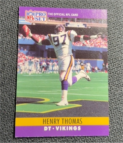 1990 Pro Set #196 Henry Thomas — front