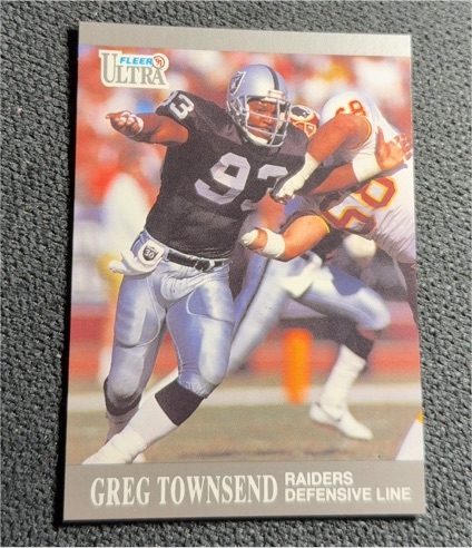 1991 Fleer Ultra #85 Greg Townsend — front