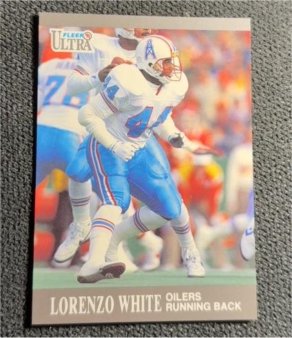 1991 Fleer Ultra #178 Lorenzo White — front