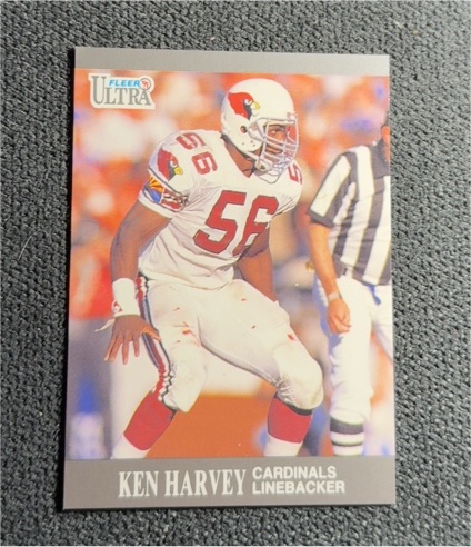 1991 Fleer Ultra #238 Ken Harvey — front
