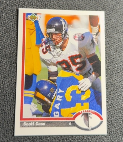 1991 Upper Deck #38 Scott Case — front