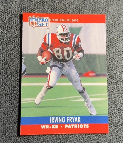 1990 Pro Set #576 Irving Fryar — front