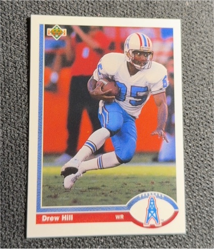 1991 Upper Deck #260 Drew Hill — front