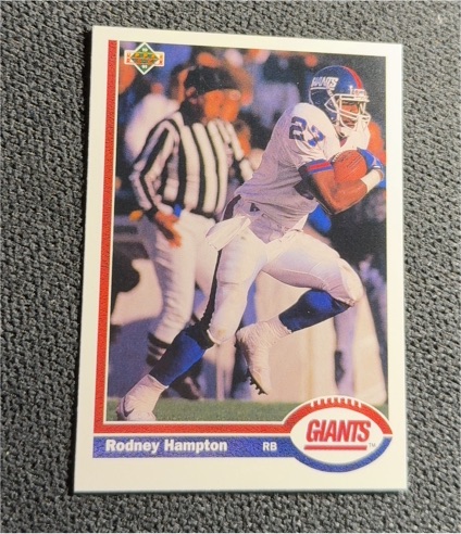 1991 Upper Deck #269 Rodney Hampton — front