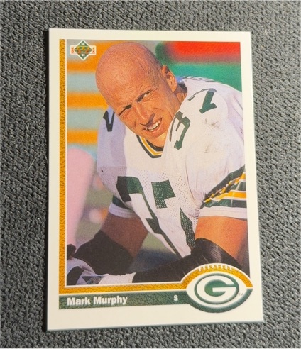 1991 Upper Deck #399 Mark Murphy — front