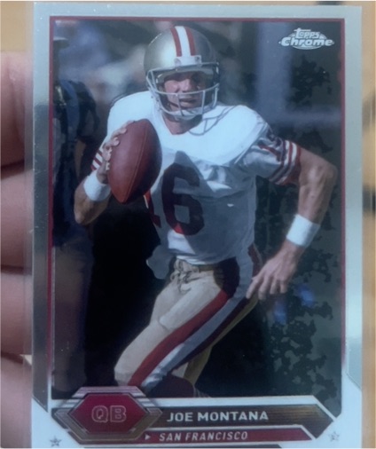 2023 Topps Composite Chrome #16 Joe Montana — front